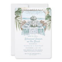 Beach Probe Dinner | Winterhochzeit