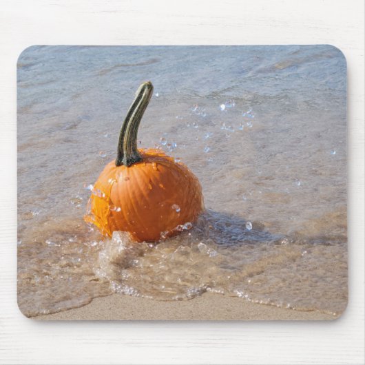 Beach Pumpkin Mousepad (Vorne)