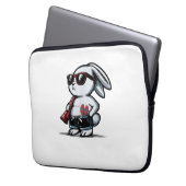Beach Rabbit Bunny Beach Goer Summer Laptopschutzhülle (Vorderseite Links)