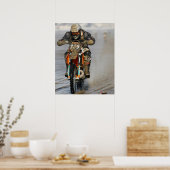 Beach Race Poster (Küche)