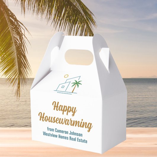 Beach Real Anwesen Company Custom Housewarming Geschenkschachtel
