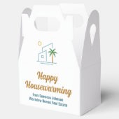 Beach Real Anwesen Company Custom Housewarming Geschenkschachtel (Geöffnet)