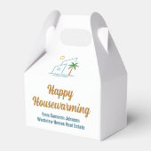 Beach Real Anwesen Company Custom Housewarming Geschenkschachtel (Vorderseite)