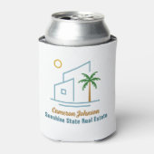 Beach Real Anwesen Company Niedlich anpassbar Dosenkühler (Kanne Vorderseite)