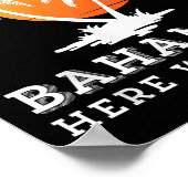 Beach-Reisegruppe Matching Spring Break Summer Poster (Ecke)