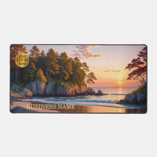 Beach Rental oder Travel Business Schreibtischunterlage (Vorderseite)