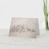 Beach Rentals begrüßt Karte (Vorderseite)