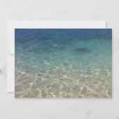 Beach Retirement Party String Lights Tropical Einladung (Rückseite)