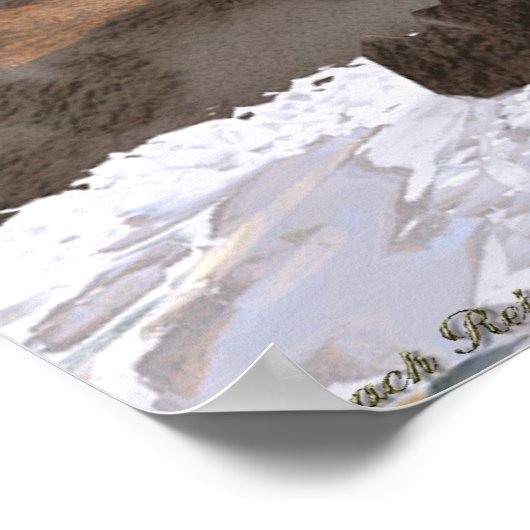 Beach Retreat Poster (Ecke)