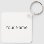 Beach Retro Letting Vintag Holiday Summer Schlüsselanhänger (Rückseite)