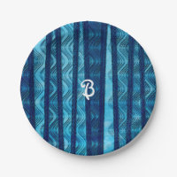 Beach Retro Waves Vintage Geburtstagsparty Teller