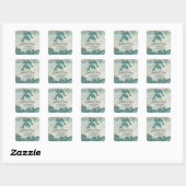 Beach Rett Date Wedding Stickers Delphine (Blatt)