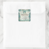 Beach Rett Date Wedding Stickers Seepferd (Tasche)