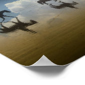 Beach Riding Poster (Ecke)