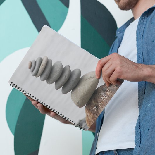 Beach Rock Cairn Foto Planer