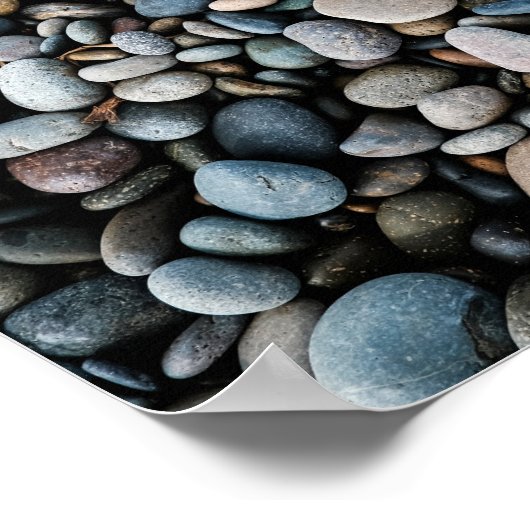 Beach Rocks Print, Value Poster Paper (Semi-Gloss) (Ecke)