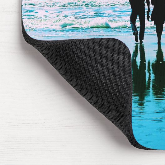 Beach Romance Mousepad (Ecke)
