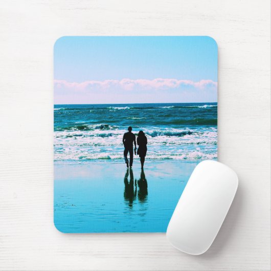 Beach Romance Mousepad (Mit Mouse)