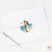 Beach Romance Sticker (Umschlag)