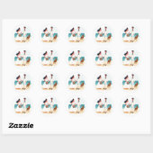 Beach Romance Sticker (Blatt)