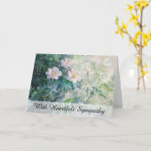 *~* Beach Rose Malerei TV2 Beileid Liebe Licht Karte (Gelbe Blume)