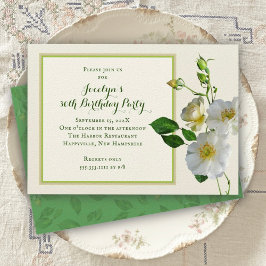 Beach Rose Spezielle Geburtstagsparty für sie Einladung