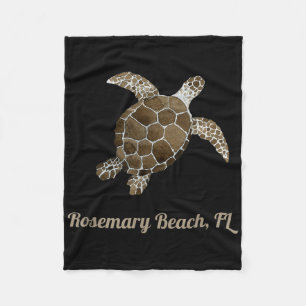 Beach Rosemary, Fl Marine Biology Rette The Sea Tu Fleecedecke