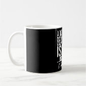 Beach Rugby-Sportgeschenk Kaffeetasse (Links)