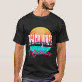 Beach S Brigantine Summer New Jersey Tropical T-Shirt (Vorderseite)