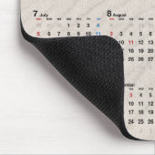 Beach Sand 2024 Kalender Mousepad (Ecke)