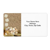 Beach Sand Clams Labels (Vorne)