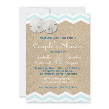 Beach Sand Dollars Dusche einladen