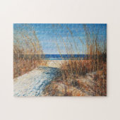 Beach Sand Dunes Coastal Art Puzzle (Horizontal)