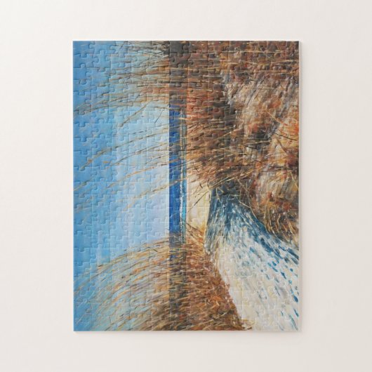 Beach Sand Dunes Coastal Art Puzzle (Vertikal)