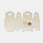 Beach Sand Glitzer Sweet 16 Geburtstag Foto Geschenkschachtel (Ungefaltet)