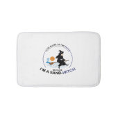 Beach Sand-Hexe für Halloween-Party Badematte (Vorderseite)