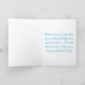 Beach Sand Mother Day Card Karte (Innenseite)