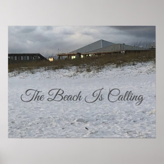 Beach Sand Poster