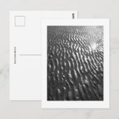 Beach Sand Ripples Postkarte (Vorne/Hinten)