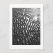 Beach Sand Ripples Postkarte (Vorderseite)
