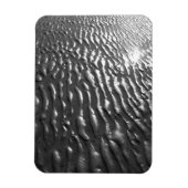 Beach Sand Ripples Postkarte Magnet (Vertikal)