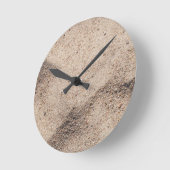 Beach Sand Runde Wanduhr (Winkel)