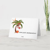 Beach Santa - SRF Feiertagskarte (Rückseite)