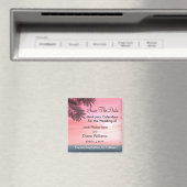 Beach Save the Date Magnete Magnet (In Situ (Geschirrspüler))