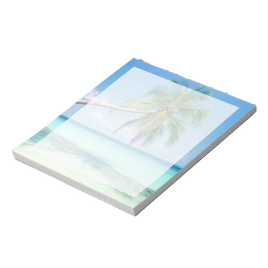Beach Scene 2 Notizblock (Rotiert)