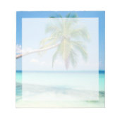 Beach Scene 2 Notizblock (Vorderseite)