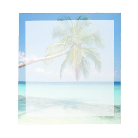 Beach Scene 2 Notizblock (Vorderseite)