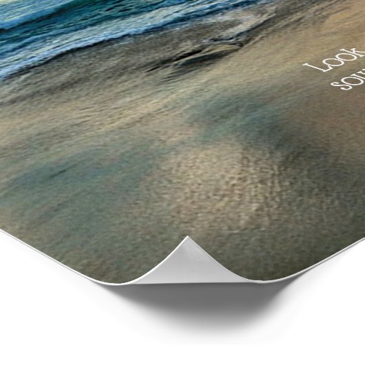 Beach Scene Custom Poster (Ecke)