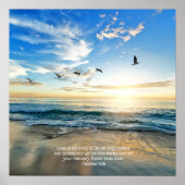 Beach Scene Custom Poster (Vorne)