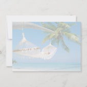 Beach Scene Flat Note Card Mitteilungskarte (Vorderseite)